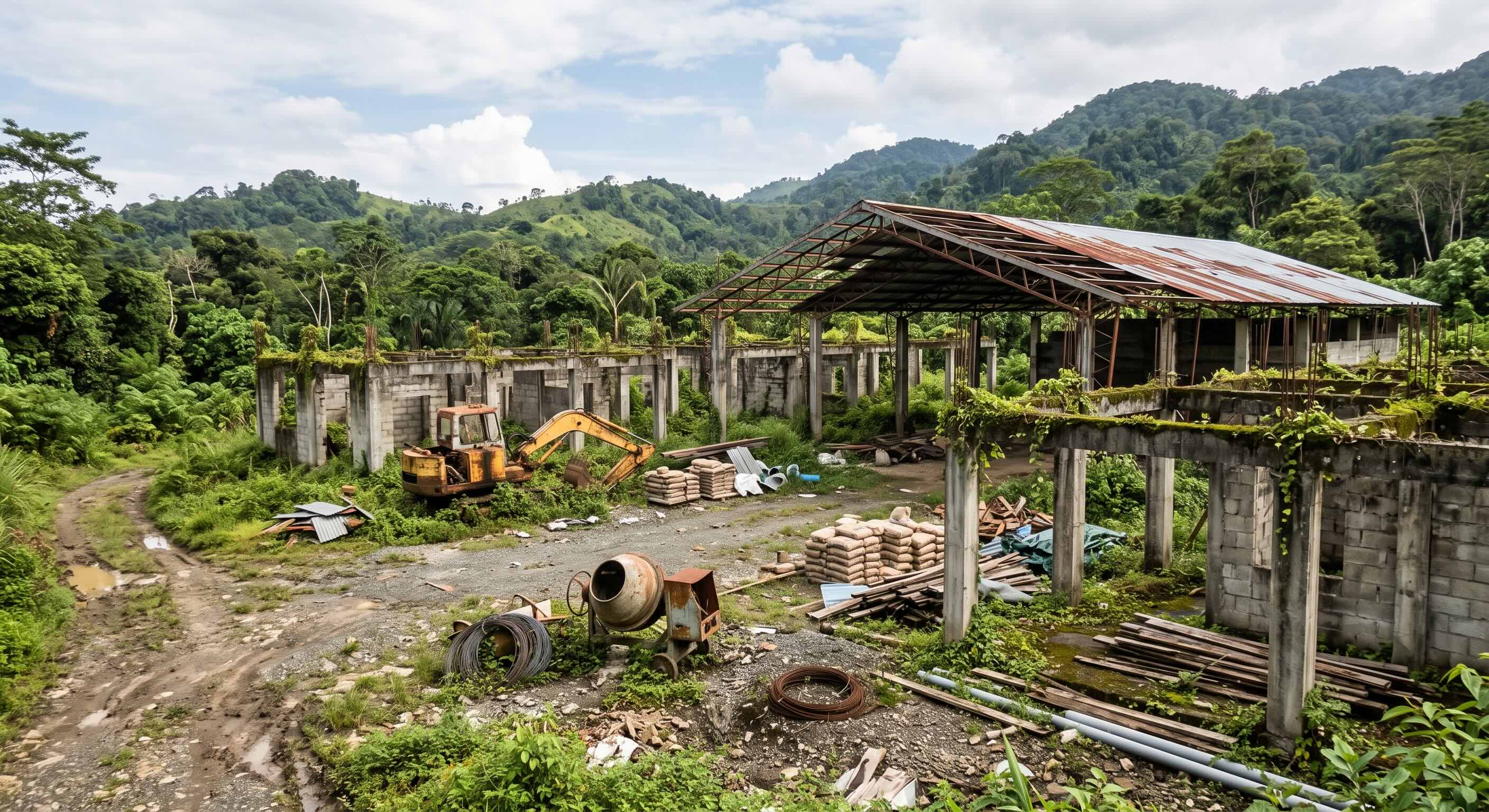 Ghost Infrastructure Projects in PNG