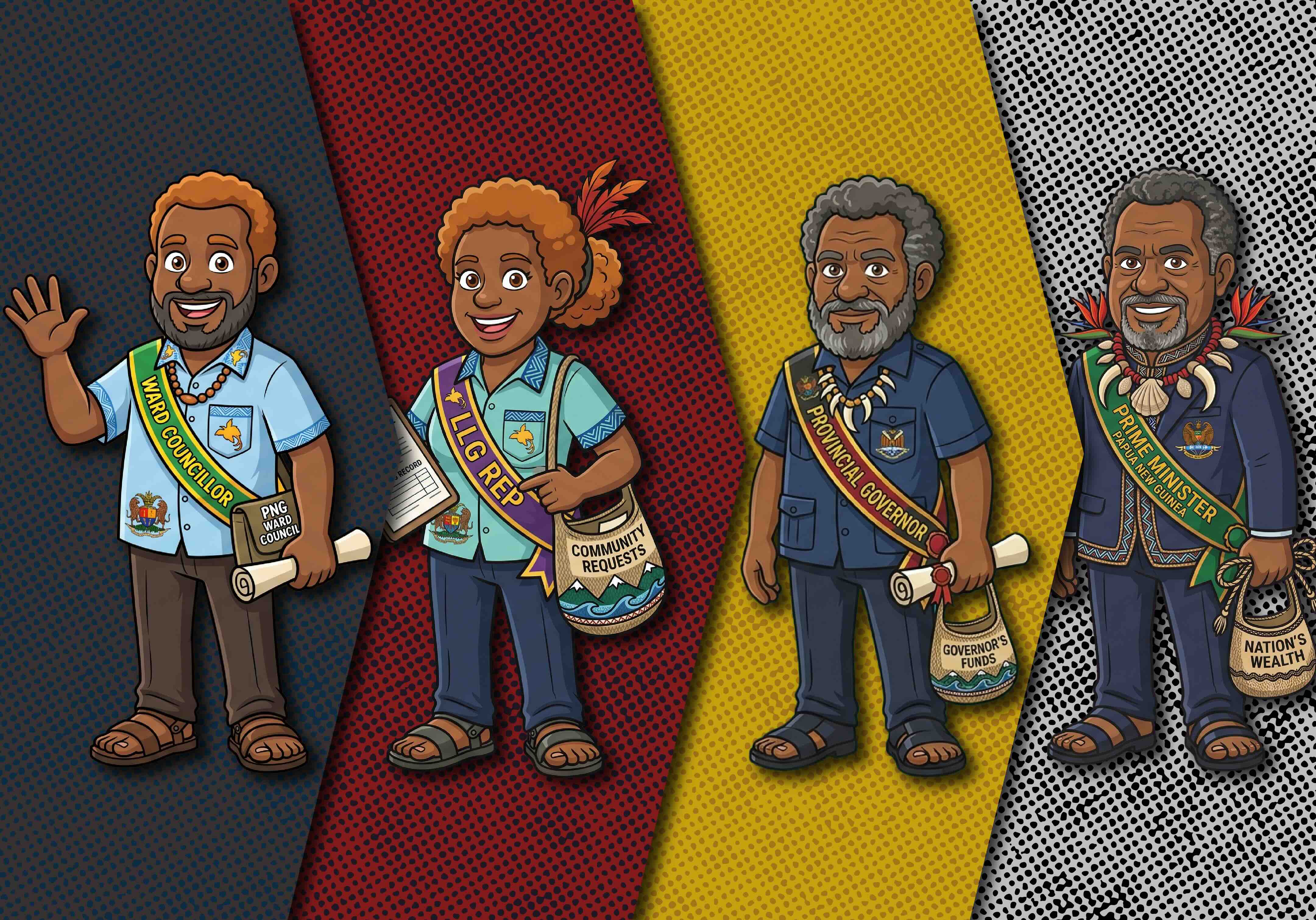 The Leadership Structure in PNG: From Ward Councillor to Prime Minister