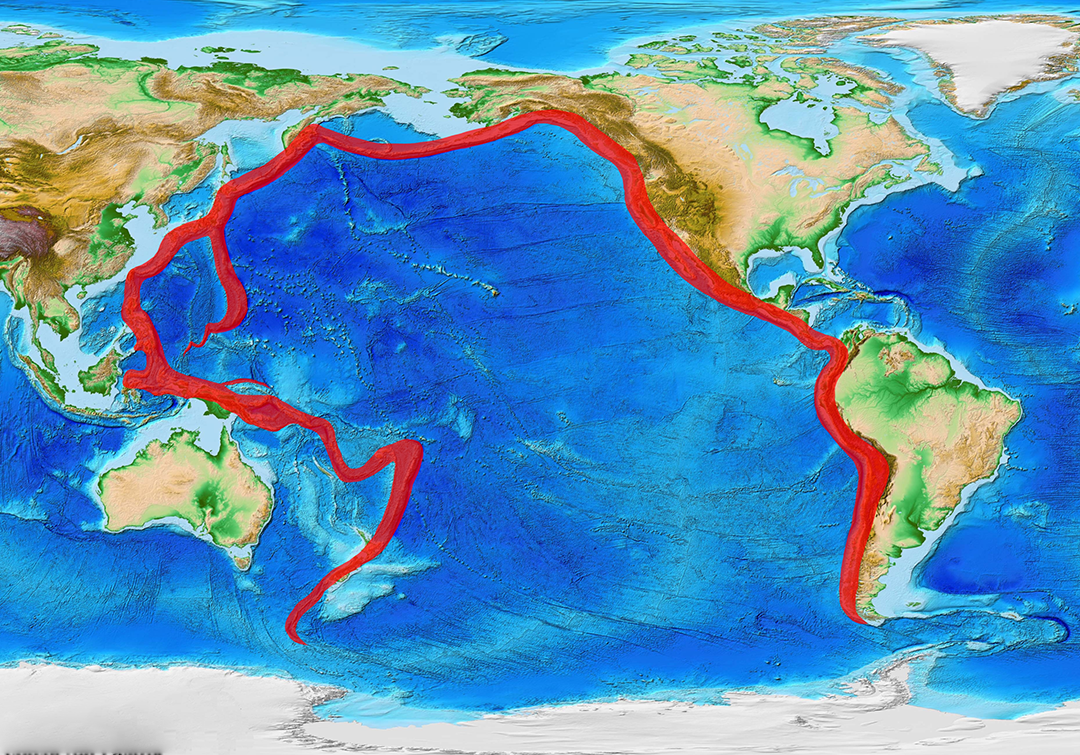 The Pacific Ring of Fire